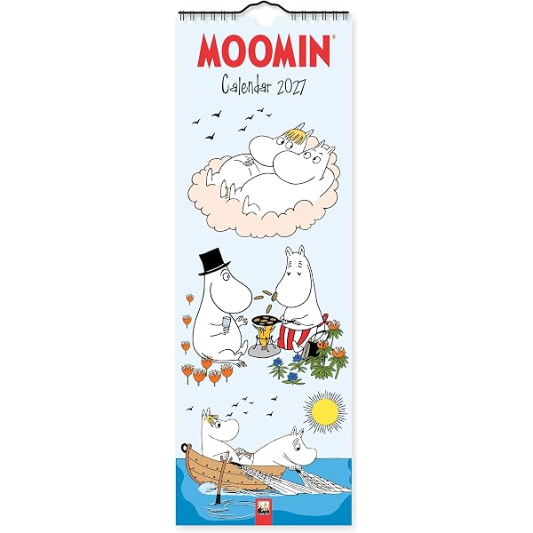 Moomin Slim Calendar 2027 (Art Calendar): Flame Tree Studio